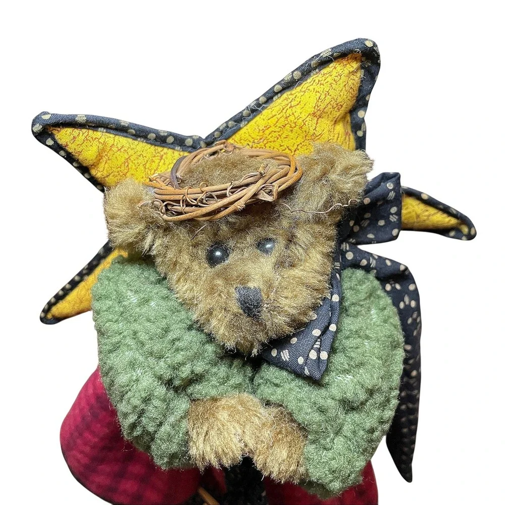 Boyds Bears‎ Christmas Tree Topper Cottage Core Collectibles Rare 12 inch Tall